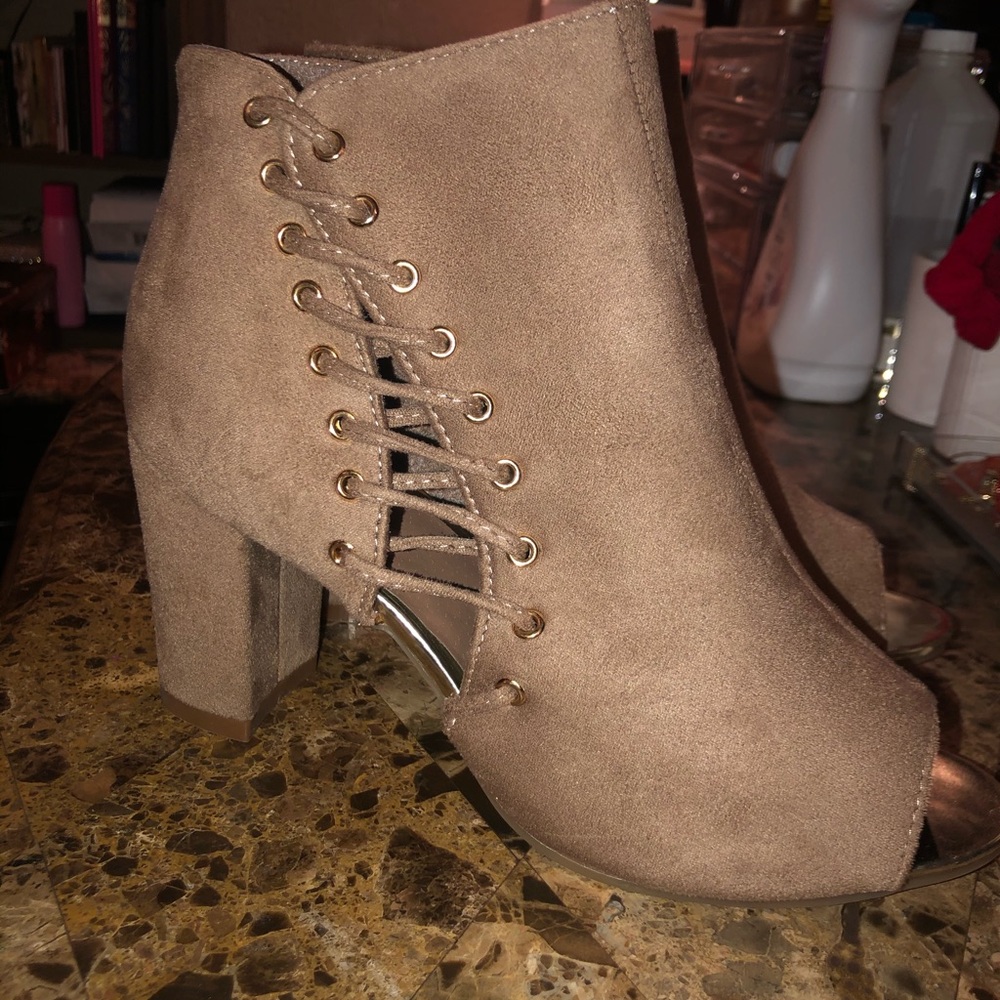 Open Toe Booties - image 3